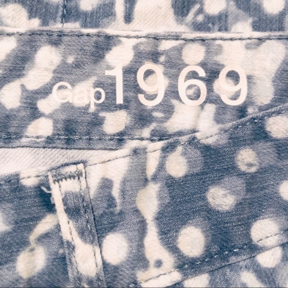 GAP 1969 Always Skinny Jeans Bleach Splatter - Picture 5 of 5